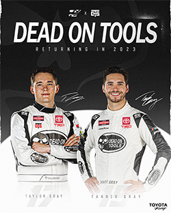 DEAD ON TOOLS EXPANDS PARTNERSHIP WITH TRICON GARAGE FOR 2023