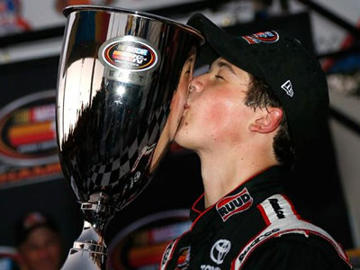 Harrison Burton claims K&N Pro Series East championship with Dover win
